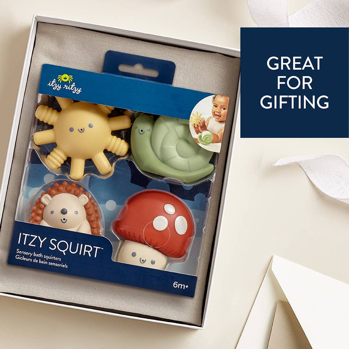 Itzy Squirt™ Squeeze Bath Toys